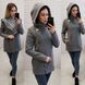 Пальто з капюшоном коротке арт. 156 з капюшоном рожева пудра 156 фото 9