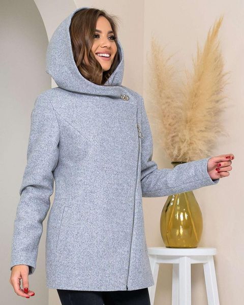 Пальто з капюшоном короткий арт. 156 з капюшоном беж / тарракотовый/ кемл 156 фото